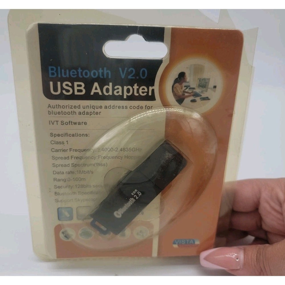 Sabrent  Kinamax Wireless USB 2.0 Bluetooth Adapter (BT-USB) New in Package!